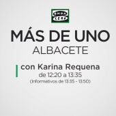 Más de uno Albacete con Karina Requena 