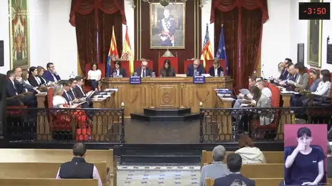 Pleno municipal del Ayuntamiento de Elche. Pleno municipal del Ayuntamiento de Elche.