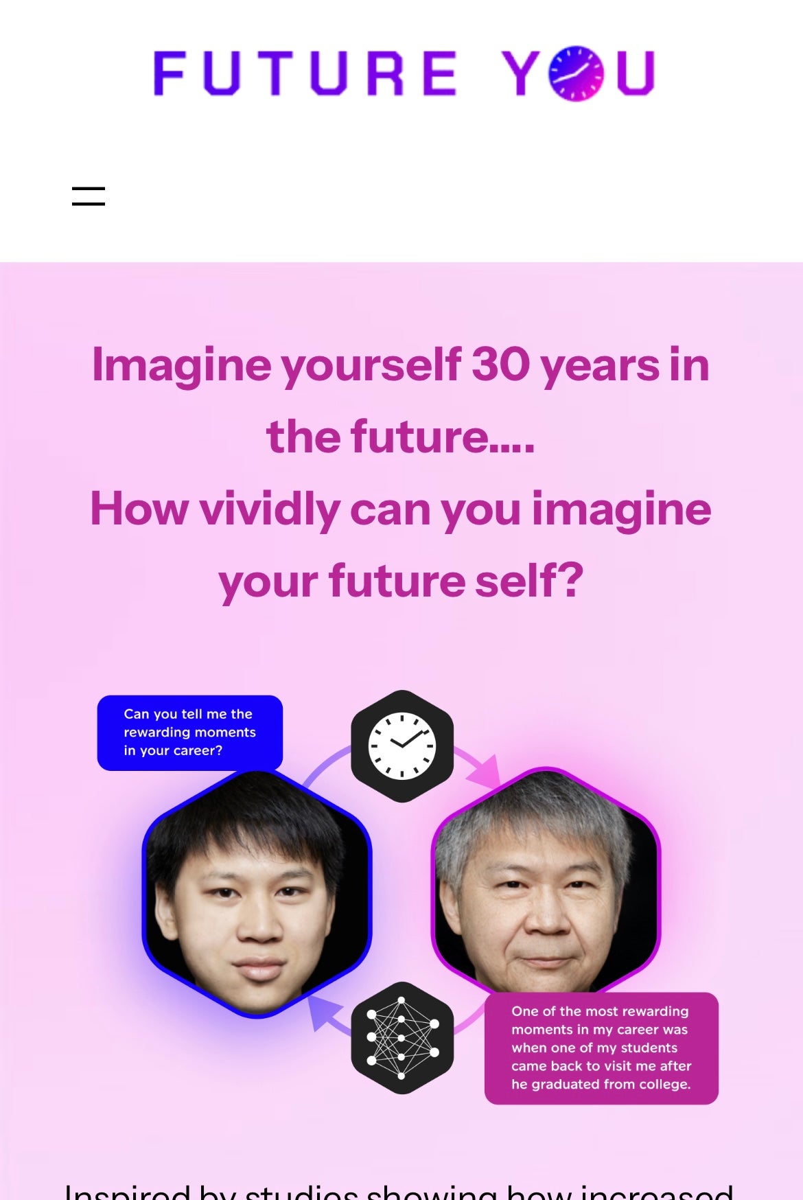 ¿Te atreverías a hablar con tu yo del futuro? ¿Te atreverías a hablar con tu yo del futuro?