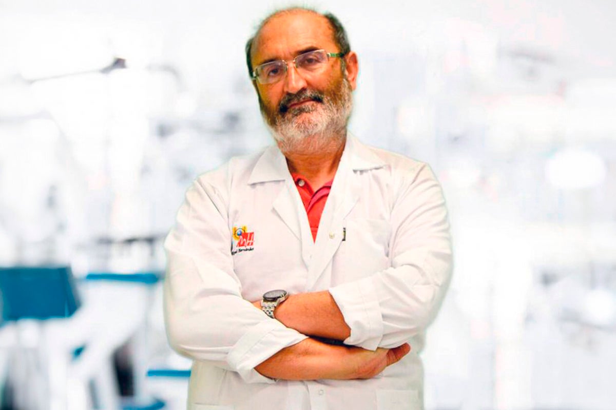 Vicente Francisco Gil, de la Unidad de Investigación del Hospital General de Elda, académico honorario de la Academia Nacional de Medicina de España Vicente Francisco Gil, de la Unidad de Investigación del Hospital General de Elda, académico honorario de la Academia Nacional de Medicina de España