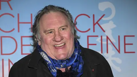 Imagen de archivo del actor Gerard Depardieu. Imagen de archivo del actor Gerard Depardieu.