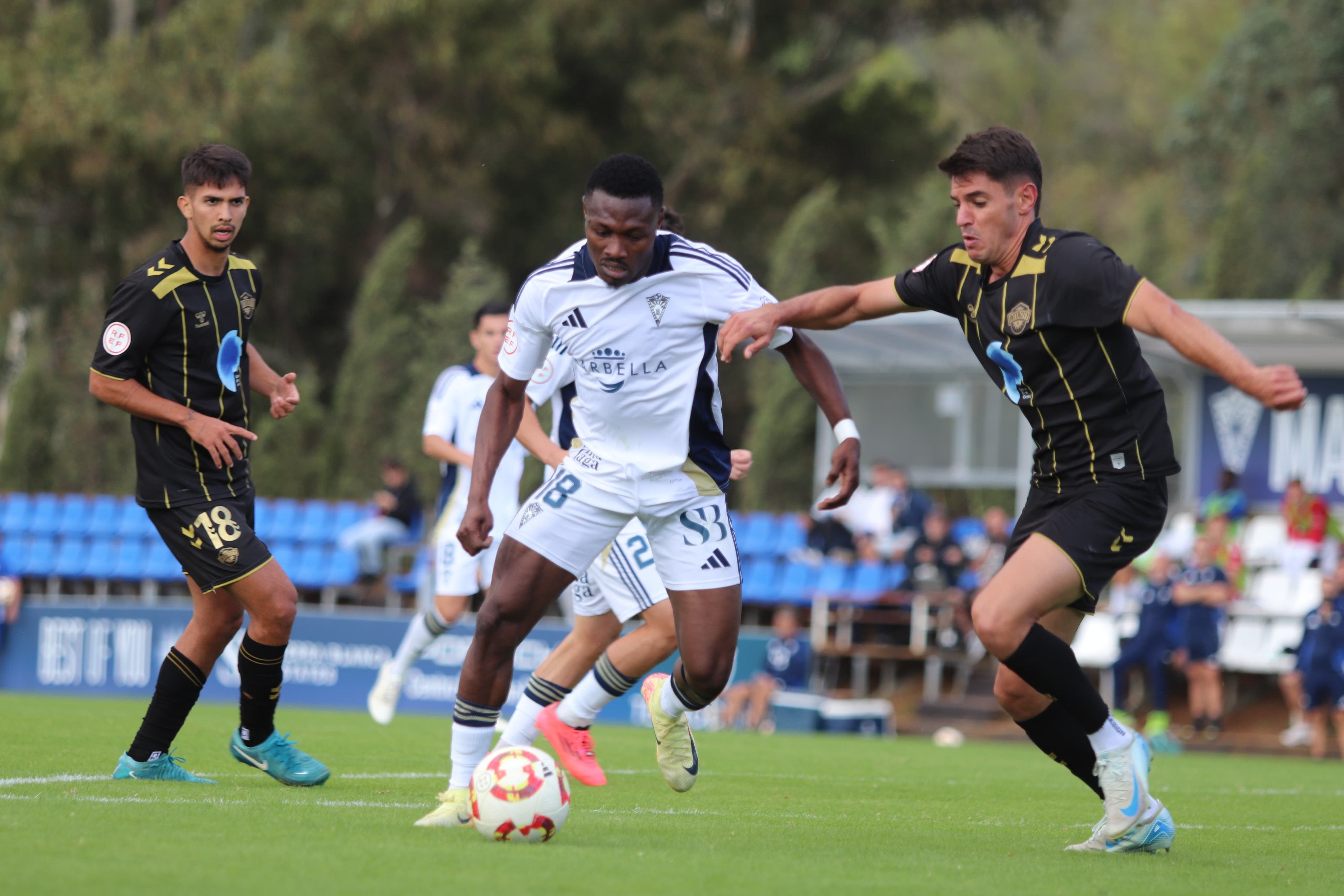 El Marbella remonta su primer partido en dos temporadas y se asienta en puestos de play off El Marbella remonta su primer partido en dos temporadas y se asienta en puestos de play off