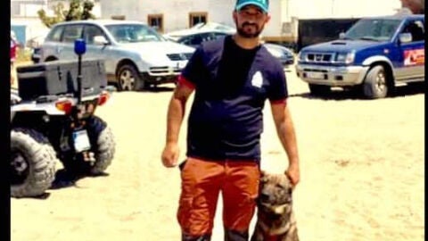 Sergio Moya adiestrador perros