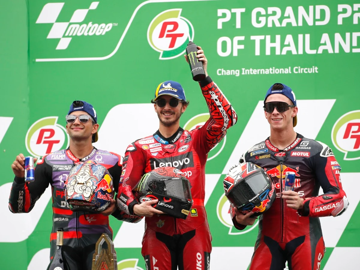 Bagnaia gana en Tailandia y se acerca a Jorge Martín | Onda Cero Radio