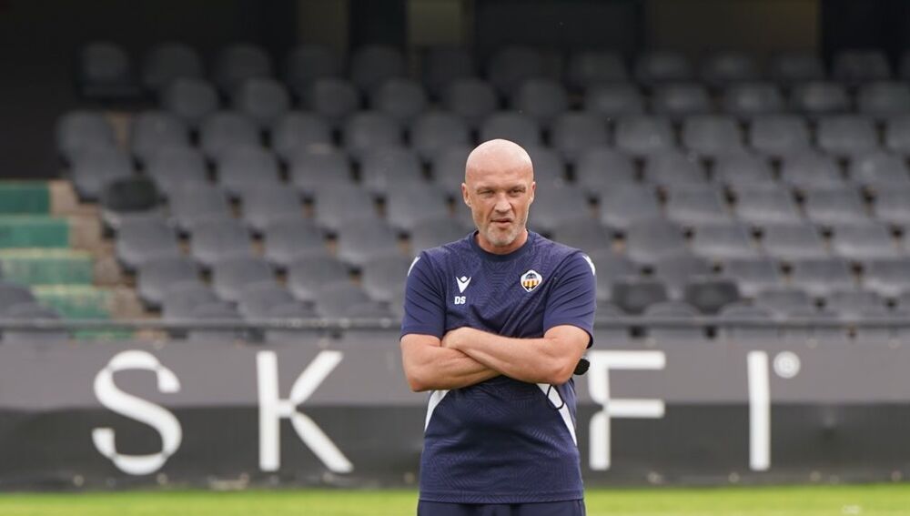Dick Schreuder durante un entrenamiento