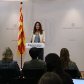 La consellera d'Educació i FP, Esther Niubó, ha anunciat canvis en els processos de matriculació