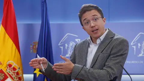 El ya exportavoz de Sumar, Íñigo Errejón, en el Congreso. El ya exportavoz de Sumar, Íñigo Errejón, en el Congreso.
