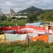 L'Ajuntament de Montcada i Reixac ha desallotjat i enderrocat les barraques de la zona de la depuradora