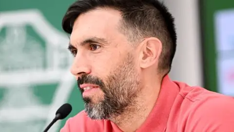 Eder Sarabia, en rueda de prensa. Eder Sarabia, en rueda de prensa.