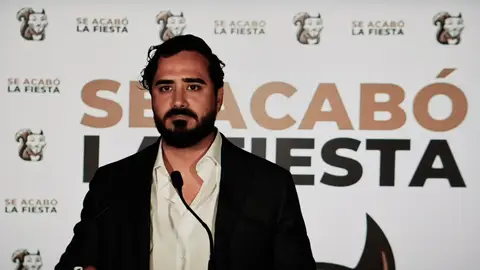 El líder de la agrupación de electores Se Acabó la Fiesta, Luis ‘Alvise’ Pérez, en una imagen de archivo. El líder de la agrupación de electores Se Acabó la Fiesta, Luis ‘Alvise’ Pérez, en una imagen de archivo. EFE