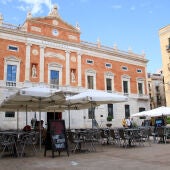 Terrasses a la plaça de la Font de Tarragona 