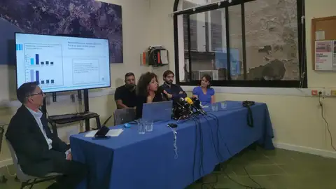 Roda de premsa d'Airenet per valorar la reobertura de la causa contra Tersa Roda de premsa d'Airenet per valorar la reobertura de la causa contra Tersa