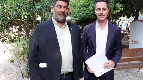 Llorenç Galmès y Pedro Bestard. Llorenç Galmès y Pedro Bestard.