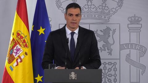 declaraci&oacute;n institucional Pedro S&aacute;nchez