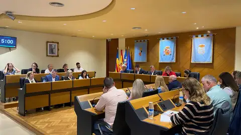 Imagen del pleno extraordinario de Burriana. Imagen del pleno extraordinario de Burriana.