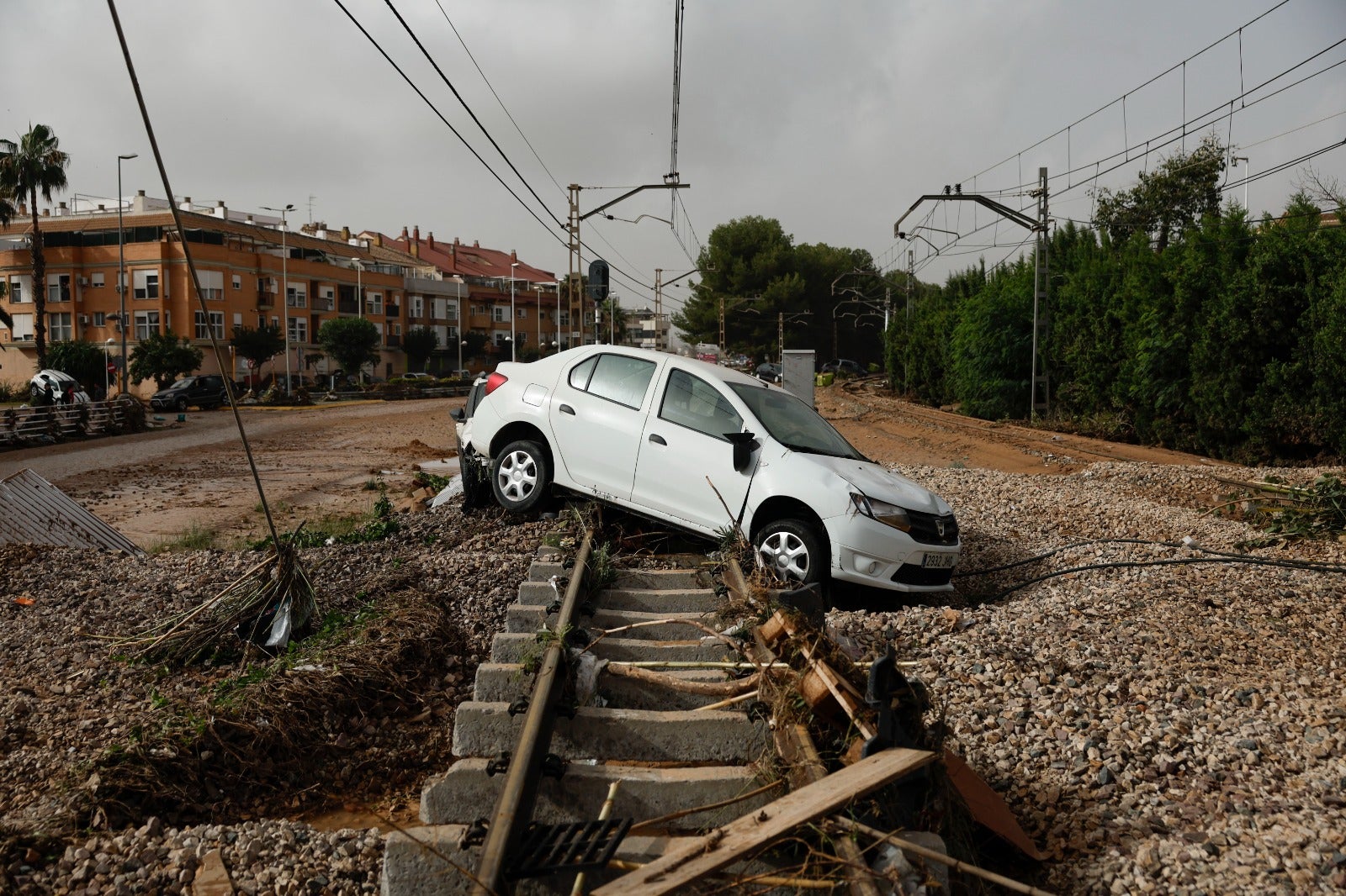 Todos los trenes afectados por el paso de la DANA en España Todos los trenes afectados por el paso de la DANA en España