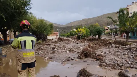 La dana deja numerosas incidencias en Teruel dana