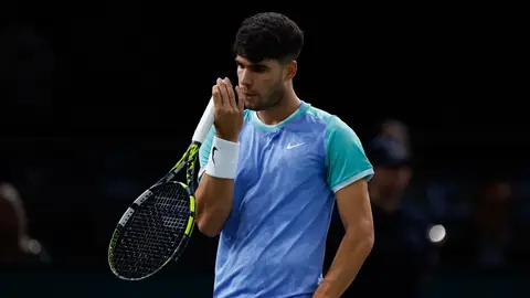 Alcaraz logra una trabajada victoria ante Jarry camino de los octavos Alcaraz logra una trabajada victoria ante Jarry camino de los octavos