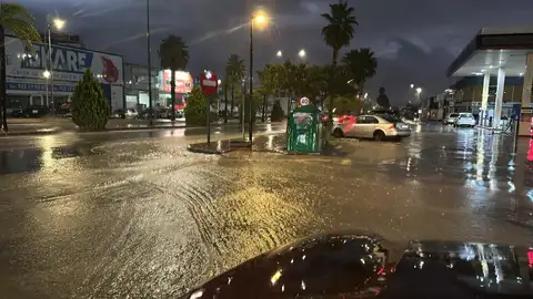 Málaga supera las 400 incidencias por el temporal, tras las registradas la pasada noche DANA