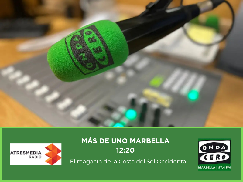 Más de Uno Marbella 12.20. Miércoles 30 de octubre de 2024 Más de Uno Marbella 12.20. Miércoles 30 de octubre de 2024