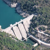 Imagen de archivo de la presa de Vallat (Cirat). 