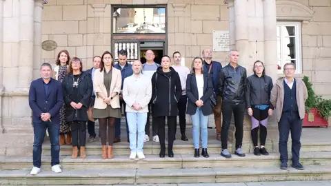 Concentración no Concello de Ourense en solidaridade cos afectados pola Dana Concentración no Concello de Ourense en solidaridade cos afectados pola Dana