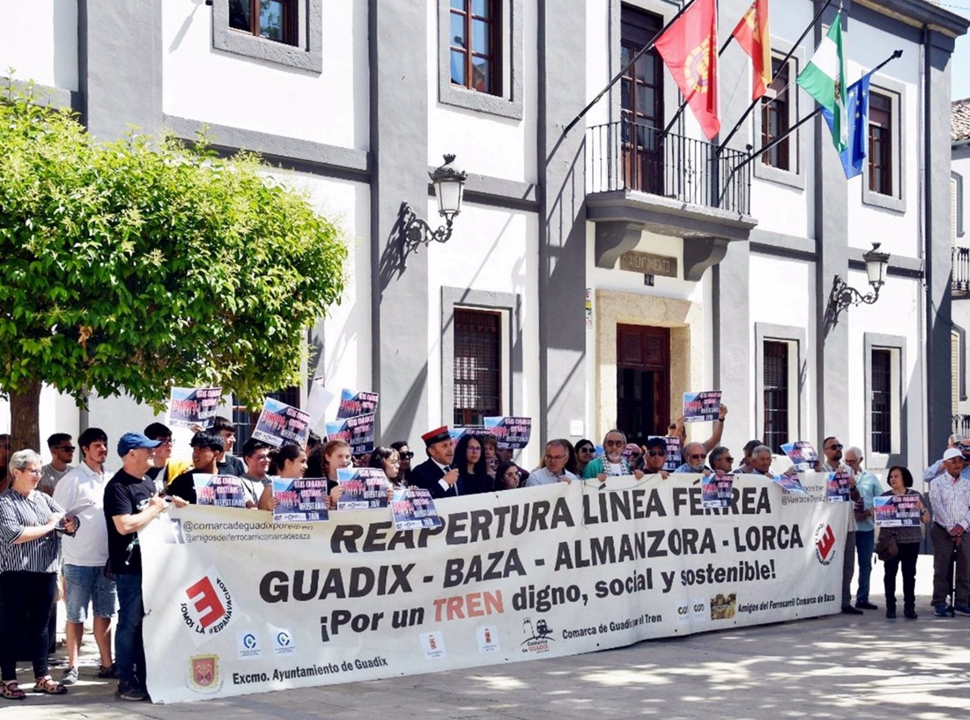 Convocada una concentración el 9 de noviembre en Granada para la vuelta del tren entre Guadix y Lorca Convocada una concentración el 9 de noviembre en Granada para la vuelta del tren entre Guadix y Lorca