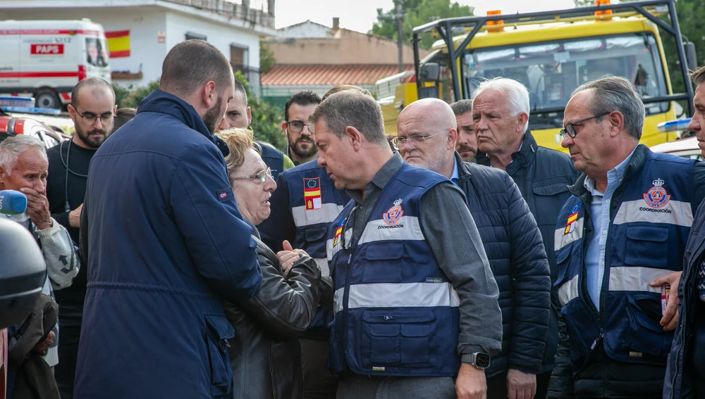 El presidente de Castilla-La Mancha en Letur este miércoles El presidente de Castilla-La Mancha en Letur este miércoles