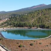 Una balsa en Tenerife