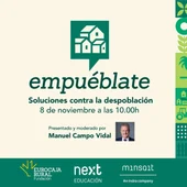 'Empuéblate', de Eurocaja Rural vuelve el 8 de noviembre 'Empuéblate', de Eurocaja Rural vuelve el 8 de noviembre