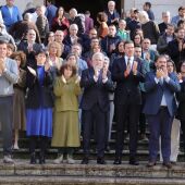 Minuto silencio Parlamento de Galicia 