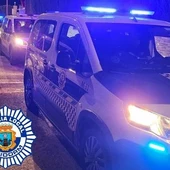 Salida de las 18 unidades de la Policía Local de Benidorm a Paiporta Salida de las 18 unidades de la Policía Local de Benidorm a Paiporta
