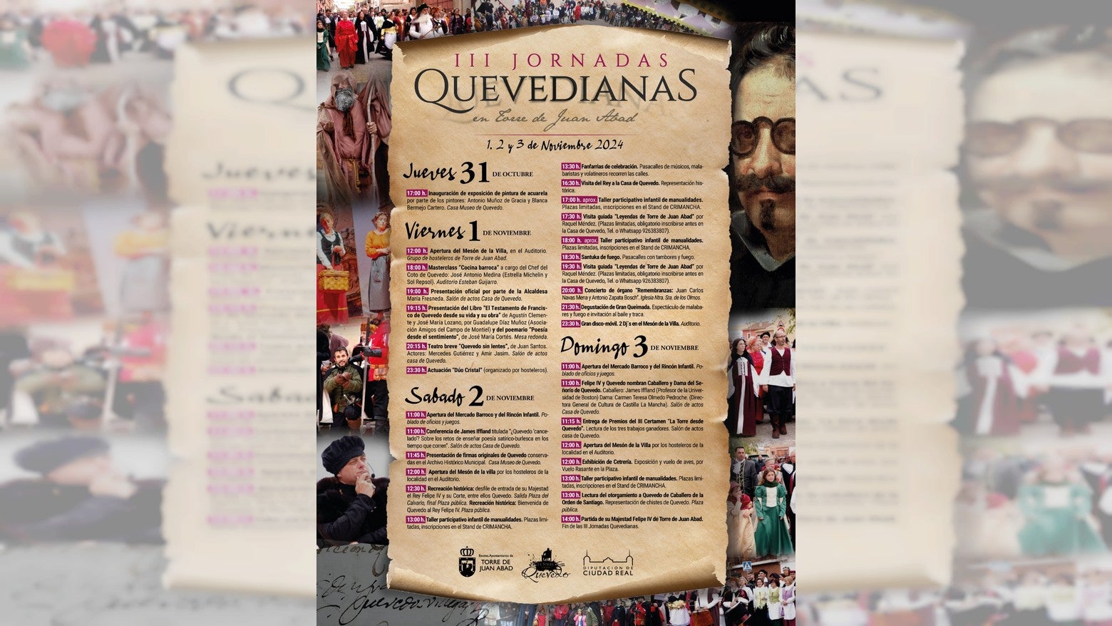 Torre de Juan Abad celebra sus Jornadas Quevedianas este fin de semana Torre de Juan Abad celebra sus Jornadas Quevedianas este fin de semana