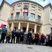 Minuto de silencio frente a la Subdelegación del Gobierno en Ciudad Real
