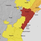 La alerta roja se extiende en la provincia de Castellón