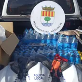 Los agentes locales de Alfàs también llevan material Los agentes locales de Alfàs también llevan material