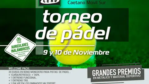 Torneo de pádel Onda Cero Torneo de pádel Onda Cero