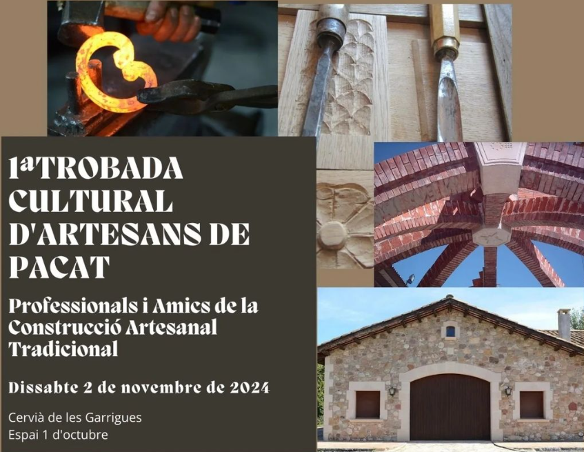 L'associació PACAT alerta que sense relleu generacional, les tècniques constructives tradicionals estan en perill de desaparició L'associació PACAT alerta que sense relleu generacional, les tècniques constructives tradicionals estan en perill de desaparició