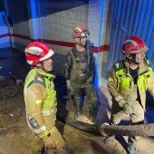 Bomberos de Castellón en la Dana de Valencia