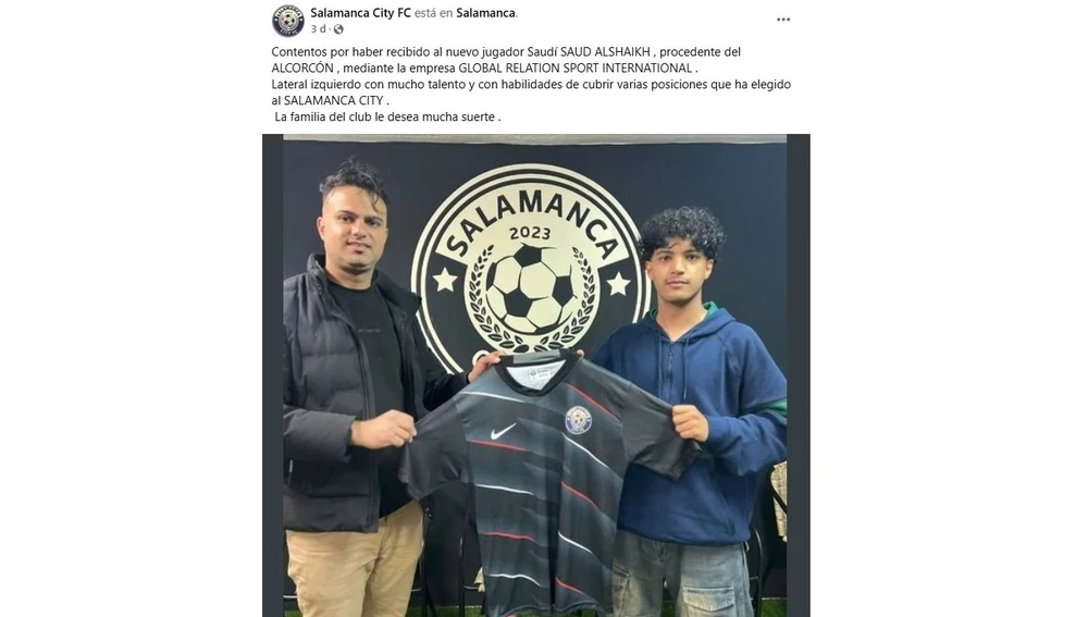 Publicación de uno de los fichajes Publicación de uno de los fichajes