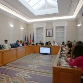 Pleno municipal del Ayuntamiento de Crevillent.
