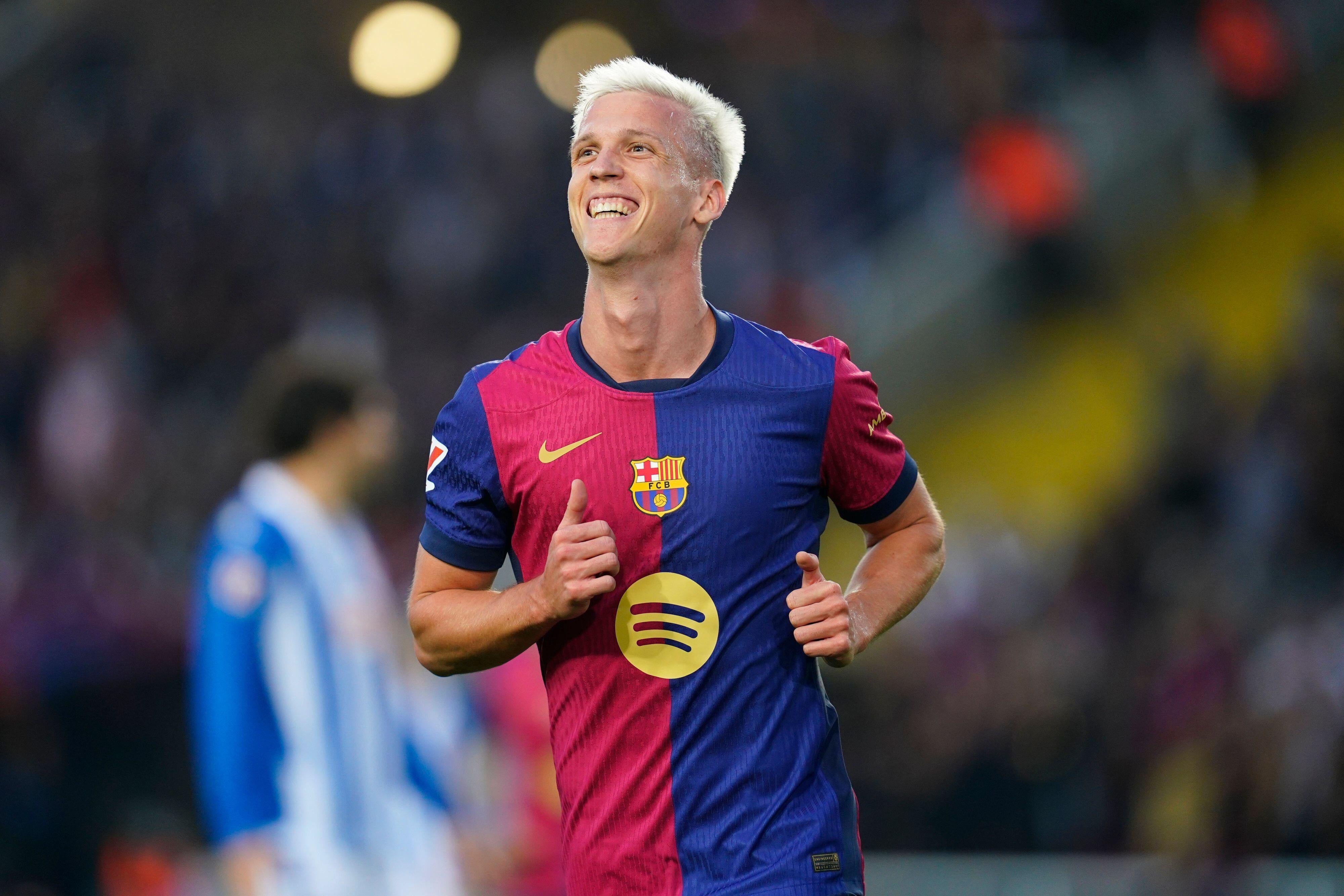 Dani Olmo y el fuera de juego Dani Olmo y el fuera de juego