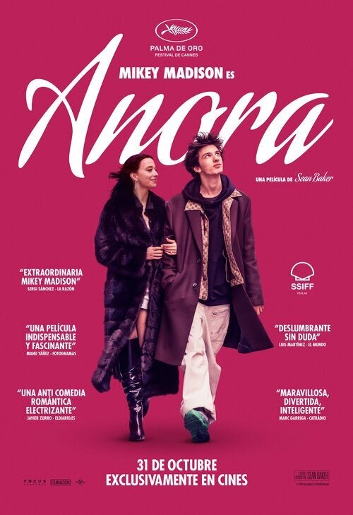 "Anora", la película que ganó Cannes llega a la gran pantalla "Anora", la película que ganó Cannes llega a la gran pantalla