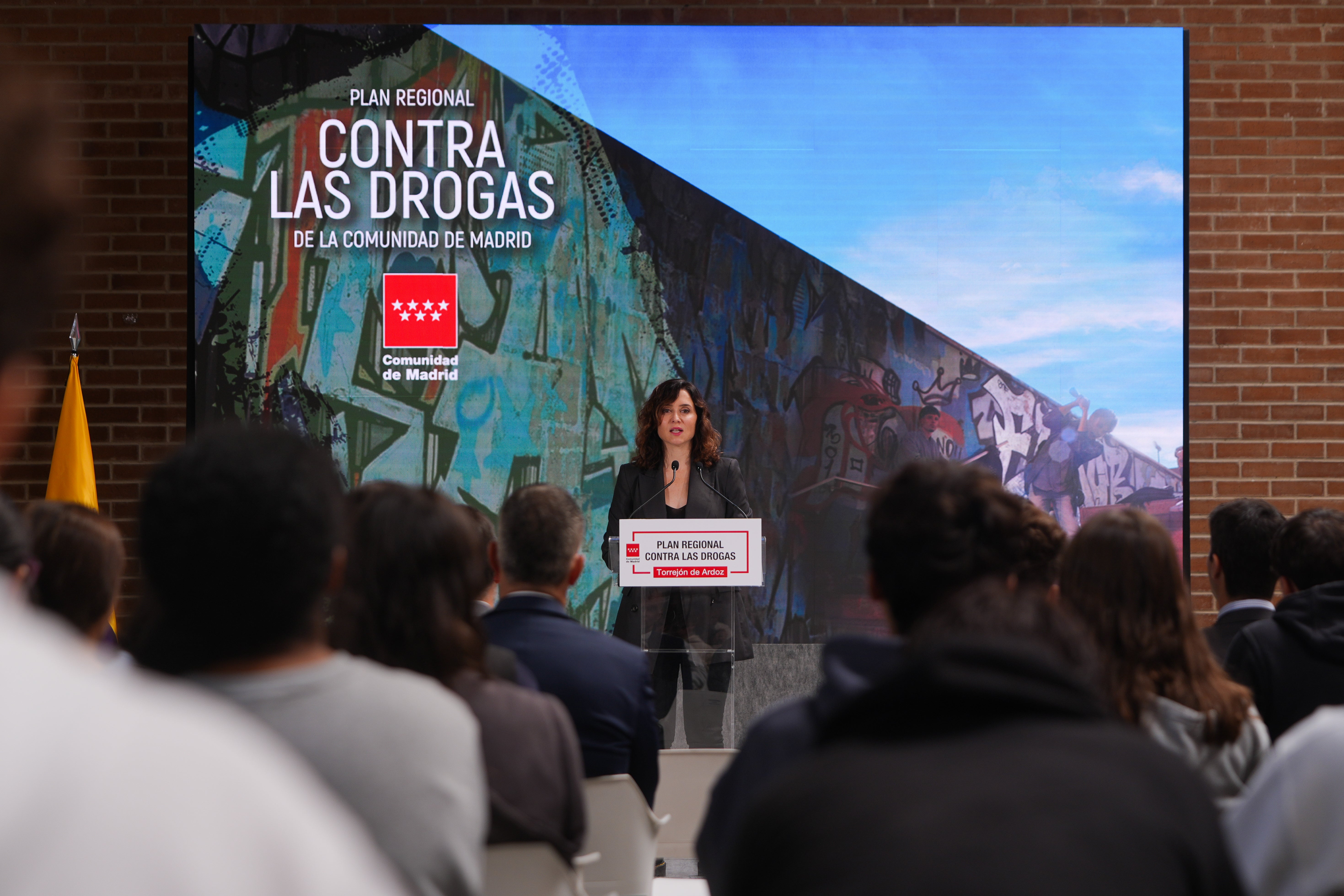 Ayuso pone en marcha el Plan Regional contra las drogas Ayuso pone en marcha el Plan Regional contra las drogas