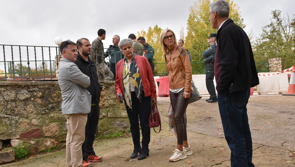 La delegada de la Junta, María Ángeles López, se ha desplazado hasta Landete, este lunes La delegada de la Junta, María Ángeles López, se ha desplazado hasta Landete, este lunes