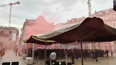 Manifestación de traballadores e traballadoras do Concello de Ourense Manifestación de traballadores e traballadoras do Concello de Ourense