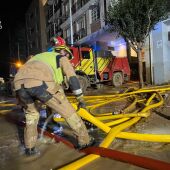  Un centenar de efectivos Bomberos de Castellón trabajan en la respuesta a los efectos de la DANA en la provincia de Valencia