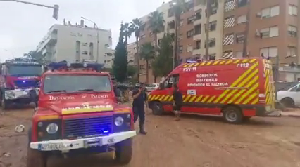 Los bomberos de la Diputación de Palencia en las localidades afectadas por la DANA Los bomberos de la Diputación de Palencia en las localidades afectadas por la DANA
