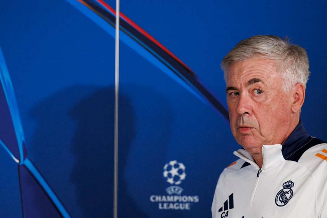 Ancelotti: "No tengo ninguna gana de hablar de fútbol" Ancelotti: "No tengo ninguna gana de hablar de fútbol"