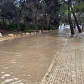 Inundaciones en Calvià a causa de la DANA